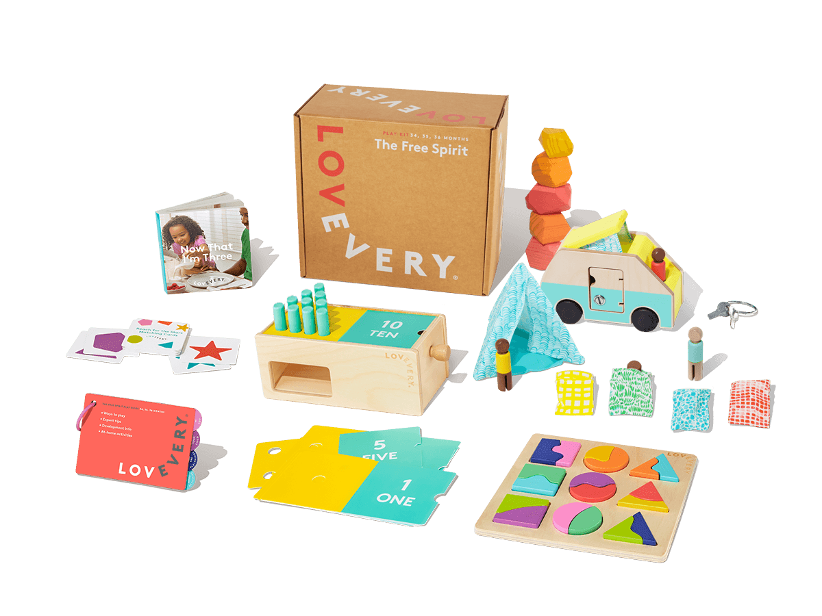 The Free Spirit Play Kit by Lovevery